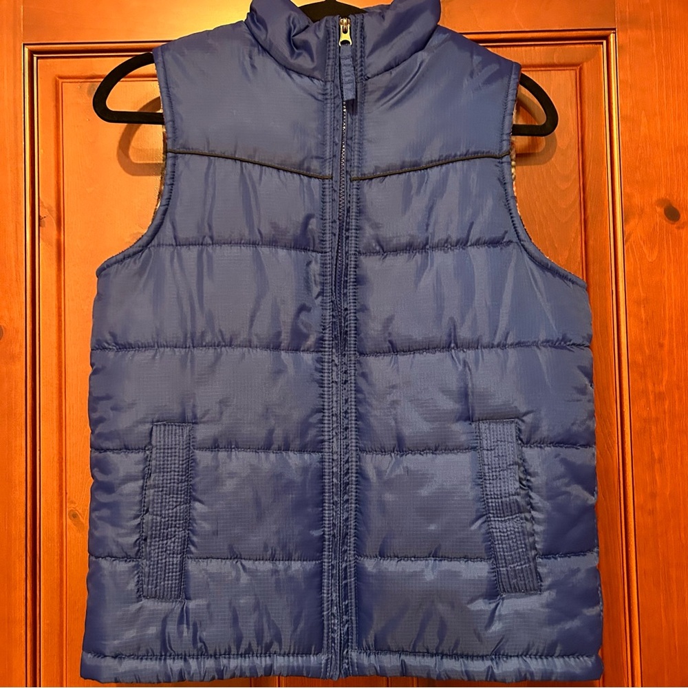 Weather Report Boys Blue Puffer Vest (Boy’s M 10/12 or Women’s S)
